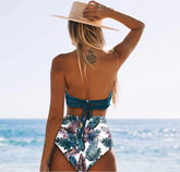 Costum de baie din două piese ''Green Edition'' - Zappy Fashion Romania